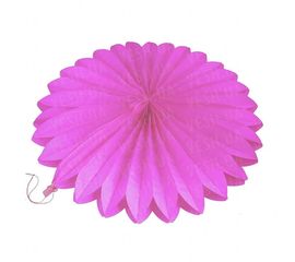Веерный круг тишью 50 см фуксия 0023, фото 1