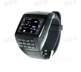 GSM часы - мобильный телефон DUOS на 2 SIM карты с 1.33 сенсорным дисплеем, камерой, bluetooth, mp3/mp4 плеером (модель Q8), фото 1