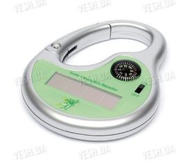 Ультразвуковой отпугиватель комаров и насекомых на солнечной батарее в виде крюка c компасом (модель SMR-1), фото 1