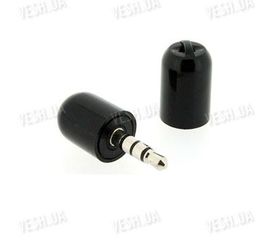 Чёрный внешний высокочувствительный мини микрофон для iPod Nano 4G, iPod Classic 120GB, iPhone 2, iPhone 3G, iPod Touch 2G и других устройств со стандартным 1/8&quot; разьёмом, фото 1