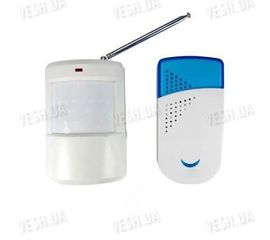 Автоматический беспроводный цифровой звонок - сирена с ИК датчиком движения, передающий сигнал на расстояние до 150 метров, фото 1