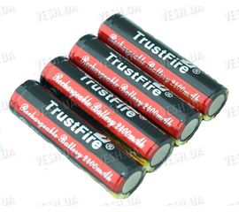 Аккумулятор 18650 2400mAh TrustFire (Защищен), фото 1