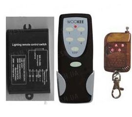 6-канальный беспроводной вкл/выкл WOOKEE с пультом (1 х 23A/12V), фото 1