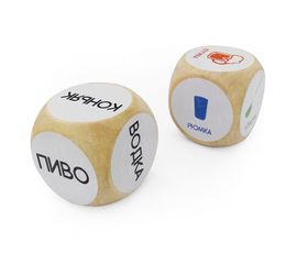 Алко игра Застольные кубики, фото 1