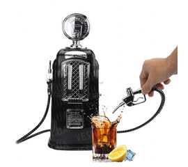 Автозаправочная колонка для жидкости с двумя кранами (черная), фото 1