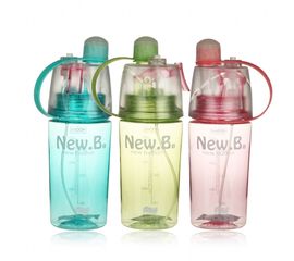 Бутылка для воды New.B 400 мл. Зеленая, фото 1