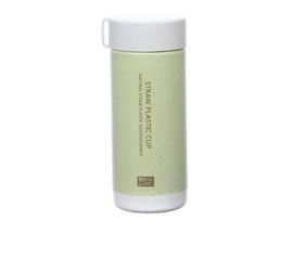 Бутылка из биопластика 300 мл. Двойная стенка Зеленый, фото 1