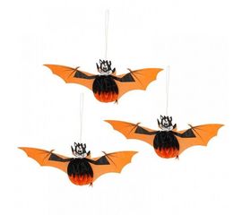 Декор 3D Летучая мышка уп. 3 шт, фото 1