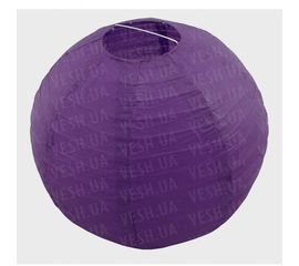 Декор подвесной Шар 35 см фиолетовый, фото 1