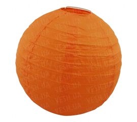 Декор подвесной Шар 35 см оранжевый, фото 1
