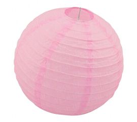 Декор подвесной Шар 35 см розовый, фото 1