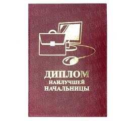 Диплом НАИЛУЧШЕЙ НАЧАЛЬНИЦЫ, фото 1