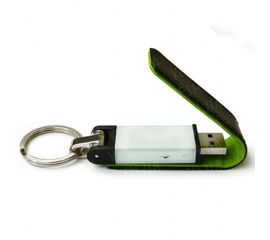 Флешка 8 Gb кожа Брелок №2, фото 1