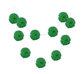 Гирлянда Помпоны мятный 0014, фото 1