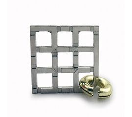 Головоломка 1016 Латунь большая, фото 1