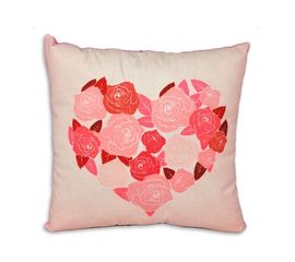 Интерьерная подушка &quot;Цветущая любовь&quot;, фото 1