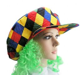 Кепка Клоуна с волосами, фото 1