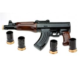 Коньячный набор Автомат АКМ, 5 предметов, производство Украина, 502873697, фото 1