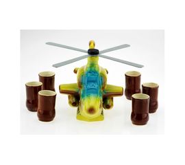 Коньячный набор Вертолет, 7 предметов, производство Украина, 502873764, фото 1