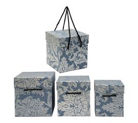 Коробка подарочная с ручками КП 3.3 набор 3 шт, фото 1