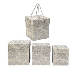 Коробка подарочная с ручками КП 3.4 набор 3 шт, фото 1