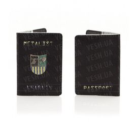 Кожаная обложка на паспорт &quot;Metalist Kharkiv&quot;, фото 1