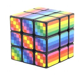 Кубик Рубика 3х3х3 Радужный, фото 1