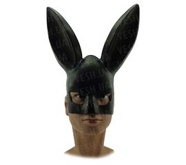 Маска пластик PlayBoy черная, фото 1