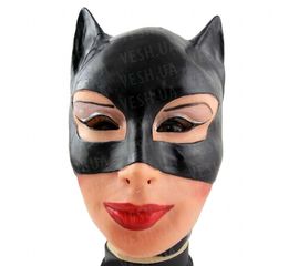 Маска резиновая Кошка, фото 1