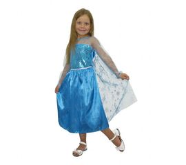 Маскарадный костюм Принцесса Снежинка размер S, фото 1