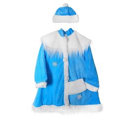 Маскарадный костюм Снегурочка L 70 см, фото 1