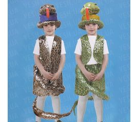 Маскарадный костюм Змея коричневая размер М, фото 1