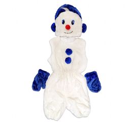 Маскарадный костюм меховой Снеговик размер М, фото 1