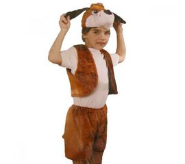 Маскарадный костюм меховой Собака (размер S), фото 1