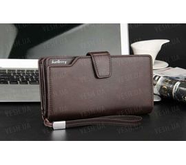 Мужской клатч портмоне Baellerry Active .Коричневый, фото 1