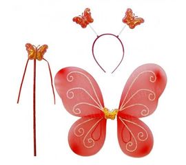 Набор Бабочки 48х35 см красный, фото 1