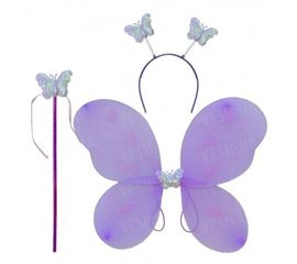 Набор Бабочки 48х35 см сиреневый, фото 1