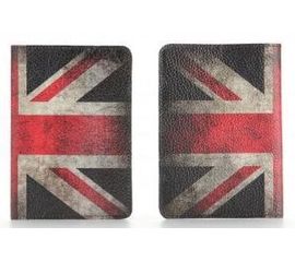 Обложка на паспорт из мягкой кожи &quot;Великобритания&quot;, фото 1