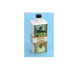 Пачка 100 БАКСОВ графин штоф 0,5 л. (пачка долларов MSE), фото 1