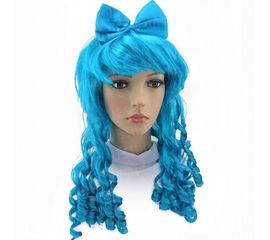 Парик Мальвины с локонами, фото 1