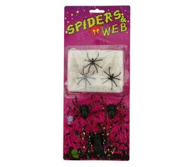 Паутина с пауками, фото 1