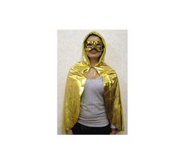 Плащ накидка золотой, детский, фото 1