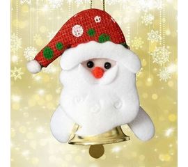 Подвеска колокольчик Дед Мороз, фото 1