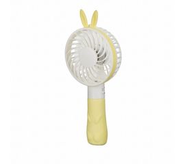 Портативный вентилятор Ушки. Желтый, фото 1