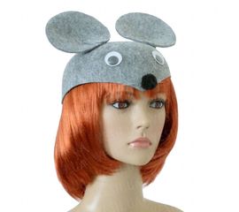 Шляпка Мышка серая, фото 1