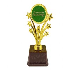 Статуэтка Гениальному бухгалтеру Звездный салют, фото 1