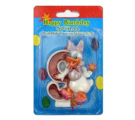 Свеча Цифра с Утенком 9, фото 1