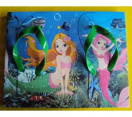 Тапки вьетнамки Русалочка (34 35 размер), фото 1