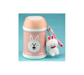 Термос Зайчик с брелком, фото 1