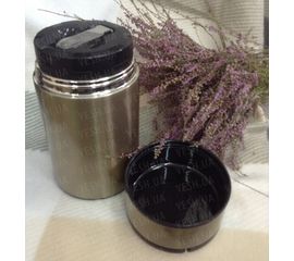 Термос для еды 800 мл. Стальной, фото 1